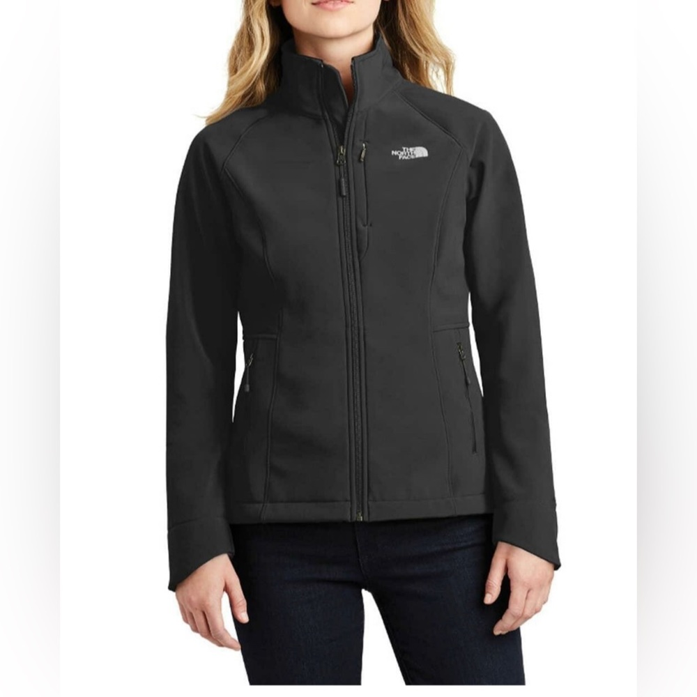 The North Face women’s black soft shell jacket medium